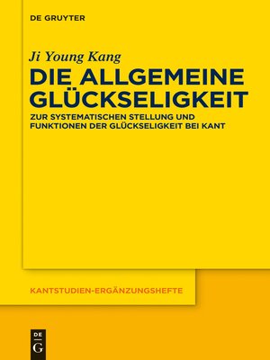 cover image of Die allgemeine Glückseligkeit